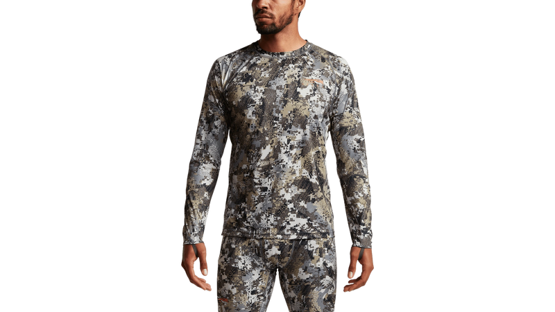 Chandail Core Lt Wt Crew LS Optifade Elevated II de Sitka