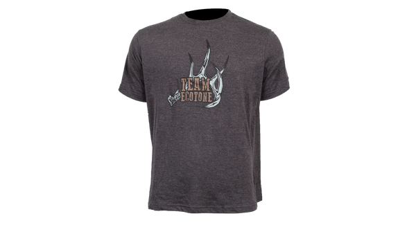 T-shirt gris, chevreuil Écotone