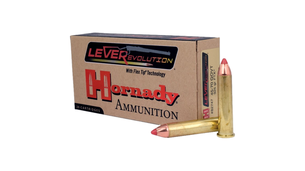 Munitions 45-70 GOVT 325 gr. FTX par Hornady