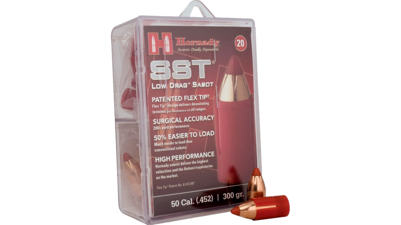 Boulet Sabot Low Drag SSt cal.50 par Hornady