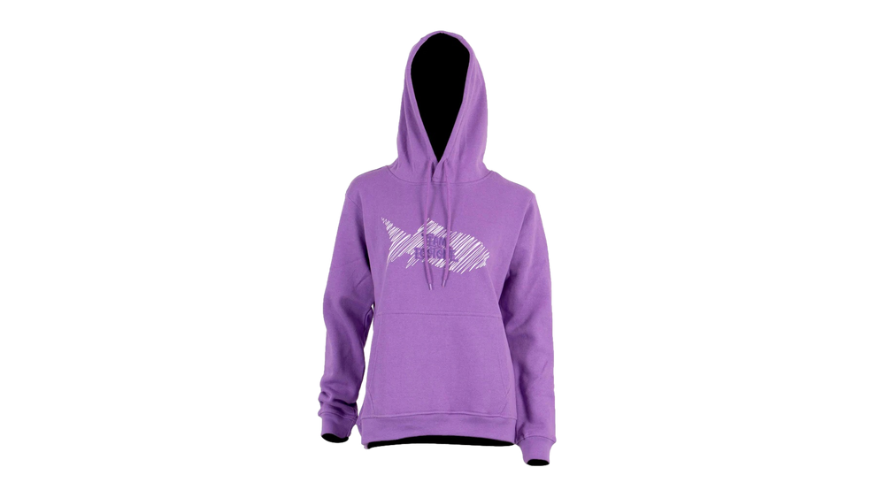 Hoodie femme lilas par Écotone