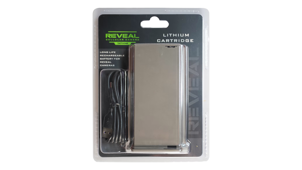 Batterie Lithium pour caméra Reveal de Tactacam