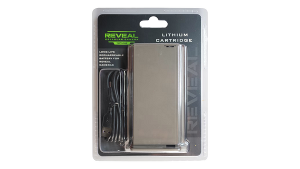 Batterie Lithium pour caméra Reveal de Tactacam