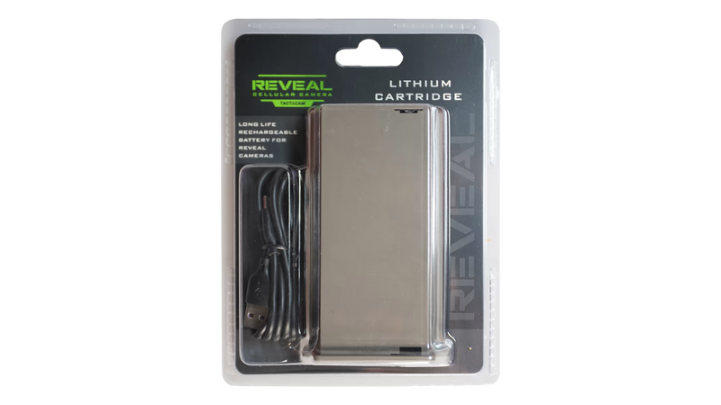 Batterie Lithium pour caméra Reveal de Tactacam
