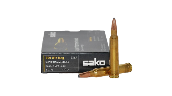 Munitions Sako Super Hammerhead cal. 300 Win Mag 180 gr. Soft Point