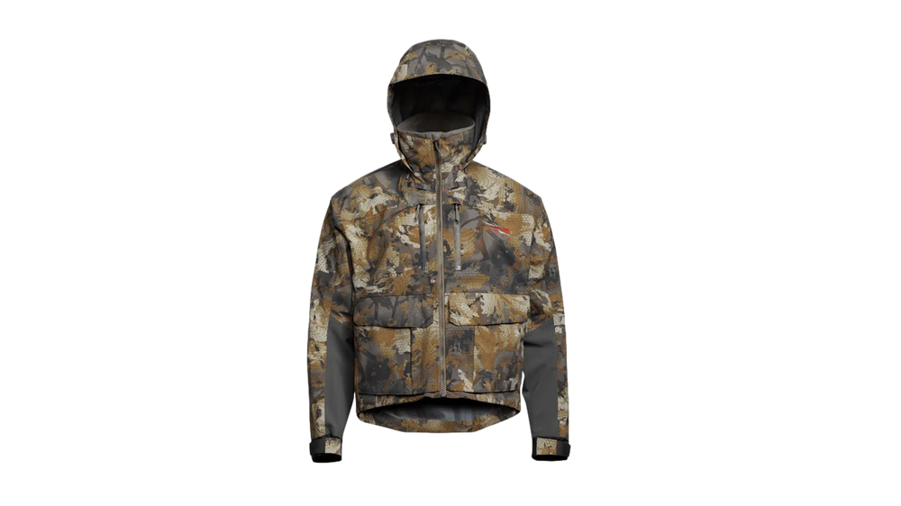 Manteau Delta Pro Wading Optifade Timber par Sitka