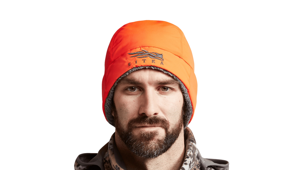 Ballistic beanie blaze orange one size fits all Sitka