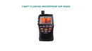 Radio marine (VHF) de Cobra Marine