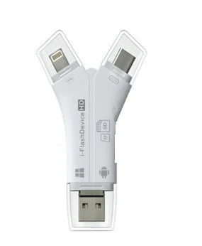 Device double connecteur pour appareils IOS par ProFlash