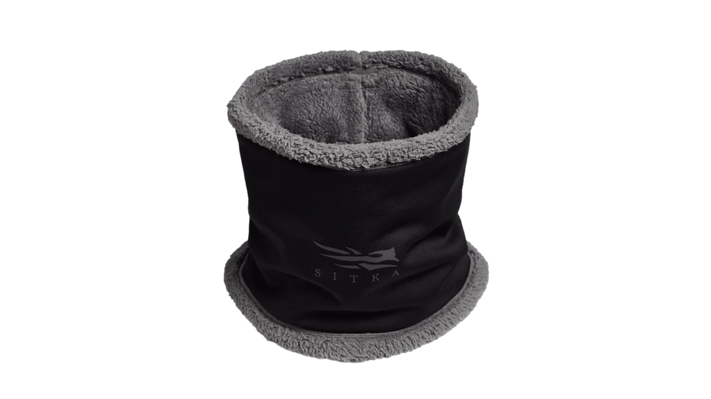 Neck gaiter sitka black one size fits all Sitka