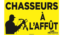 Affiches Chasseurs à l'affût (arbalète) Pronature