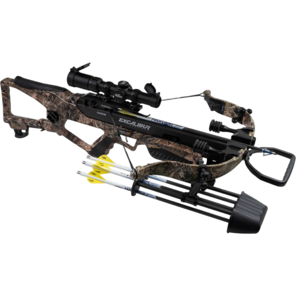 Arbalète "RevX" Avec Lunette Illuminée – Camo Country DNA Par Excalibur