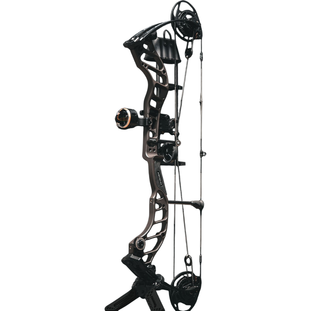 Arc À Poulies “Ascend” Pour Droitier Avec Kit D'Accessoires – Stealth Grey Par Bowtech