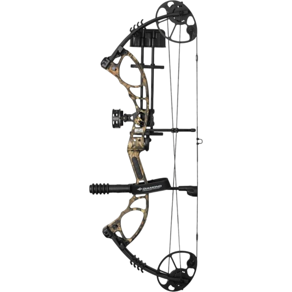 Arc À Poulies “Edge XT” Avec Accessoires Pour Gaucher – Break-Up Country/Camo Par Diamond