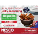 Assaisonnement Pour Jerky À Saveur "Cornichon À L’Aneth" – 6 LB Par Nesco