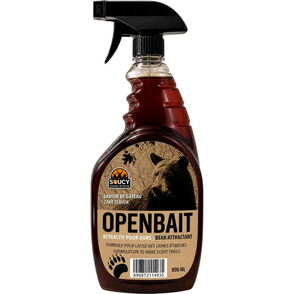 Attractif Pour Ours "Open Bait" À Saveur De Gâteau – 900 ml Par Meunerie Soucy