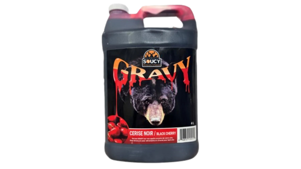 Gravy Cerise noir pour ours par Meunerie Soucy