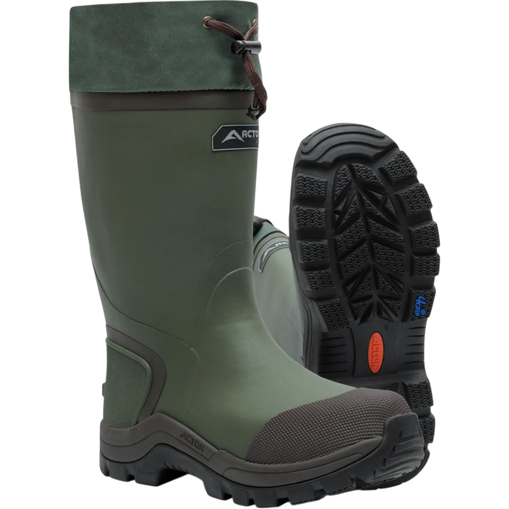 Bottes Isolées "Quest" Vert Pour Homme Par Acton