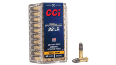 Munitions cal.22LR suppressor 45gr 50/bte CCI