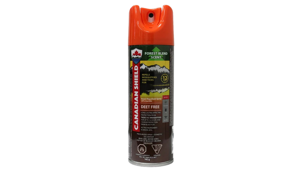 Insectifuge Canadian Shield sans DEET (protège contre les tiques)