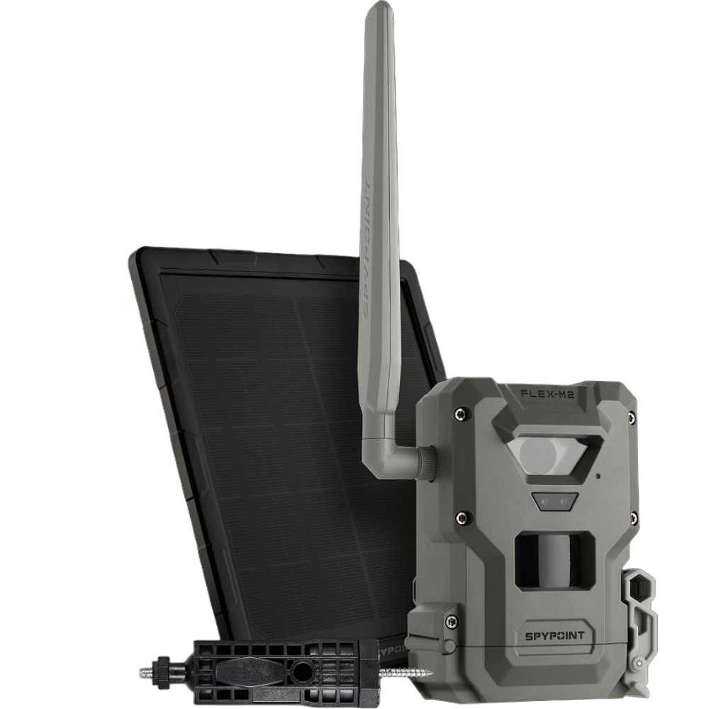 Caméra De Chasse Cellulaire "Flex-M2" - Panneau Solaire "SPLB-10" Par Spypoint
