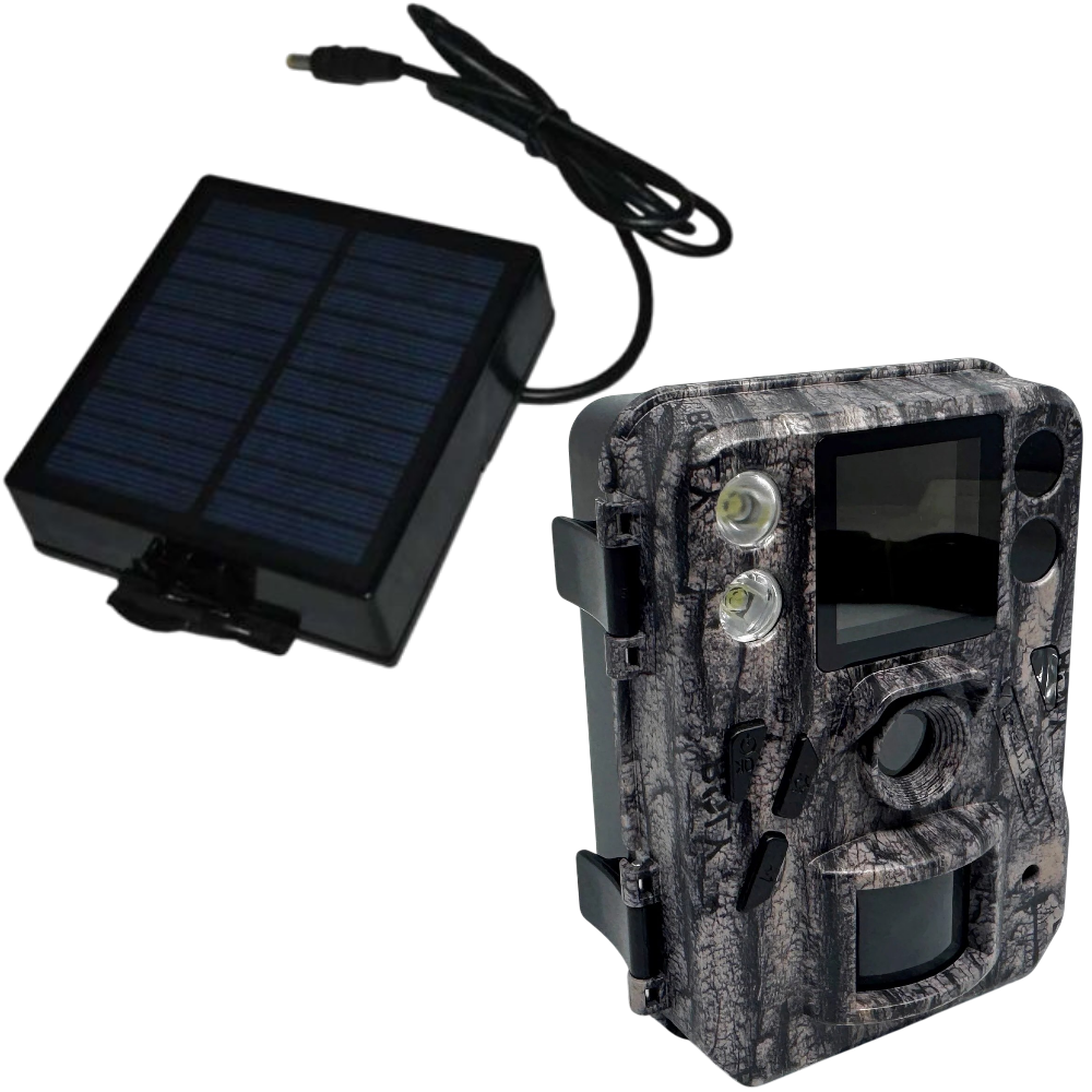 Caméra De Chasse "SG520-Plus" - Panneau Solaire "BC-01 Bolycharger" Par Boly