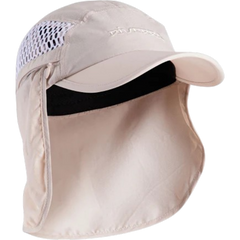 Casquette Avec Rabat De Protection Solaire Unisexe – Beige Par Pronature