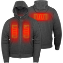 Chandail à capuchon avec zippée "Chauffant" pour homme par Mobile Warming