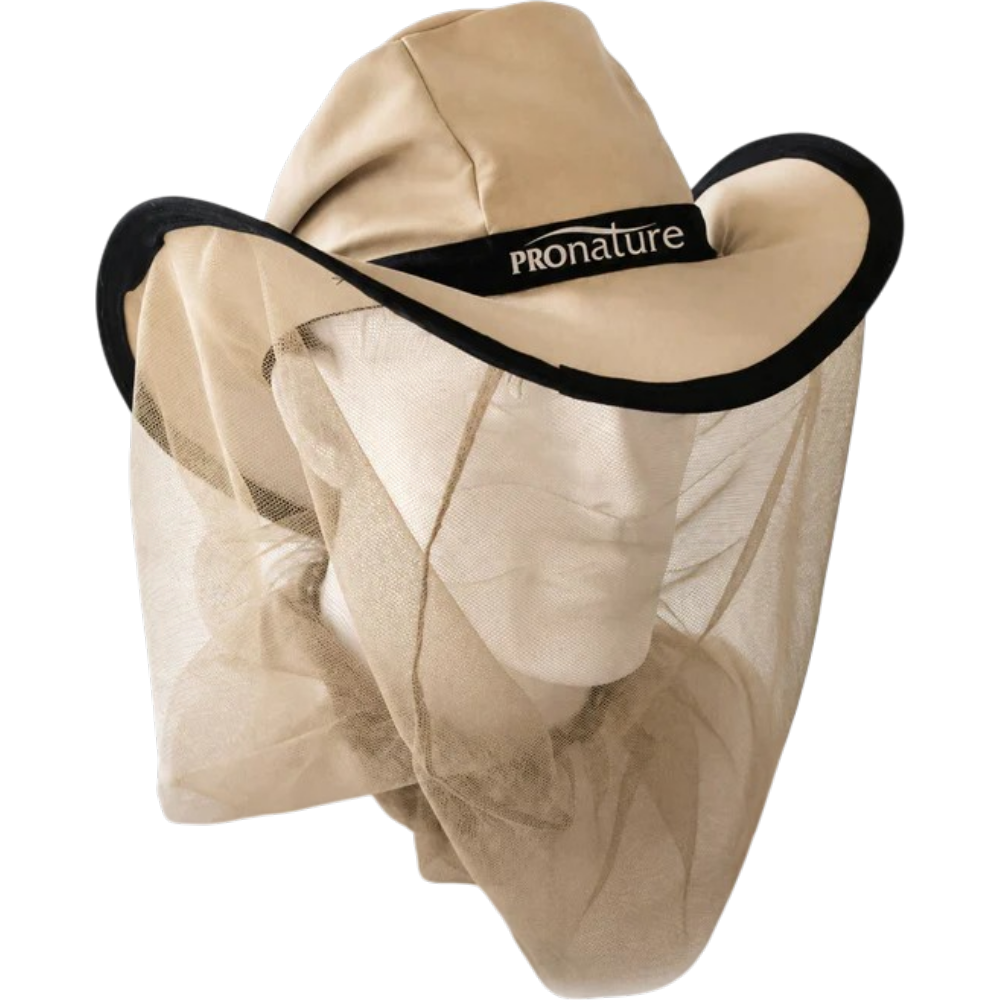 Chapeau Avec Filet De Tête Moustiquaire – Beige Par Pronature