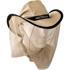 Chapeau Avec Filet De Tête Moustiquaire – Beige Par Pronature