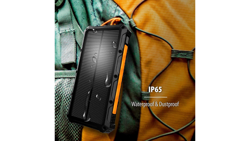 Bloc d'alimentation solaire 10 000mAh Solar Roc 10 de Tough Tested