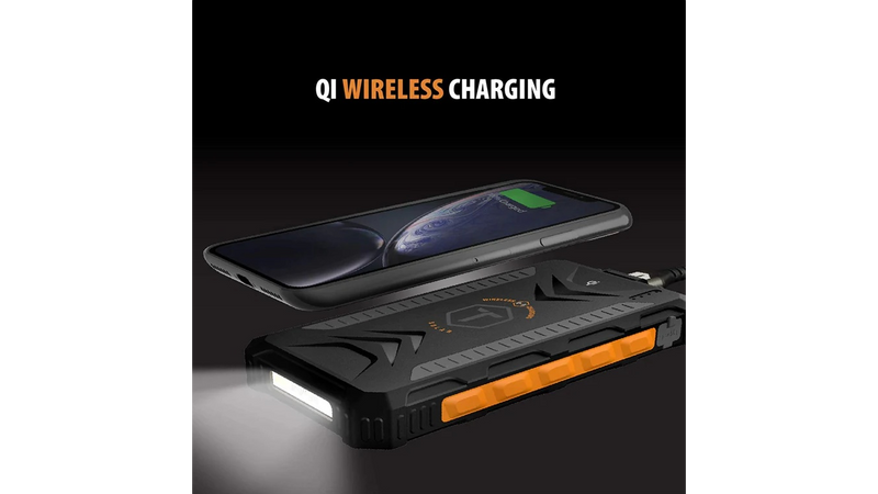 Bloc d'alimentation solaire 10 000mAh Solar Roc 10 de Tough Tested