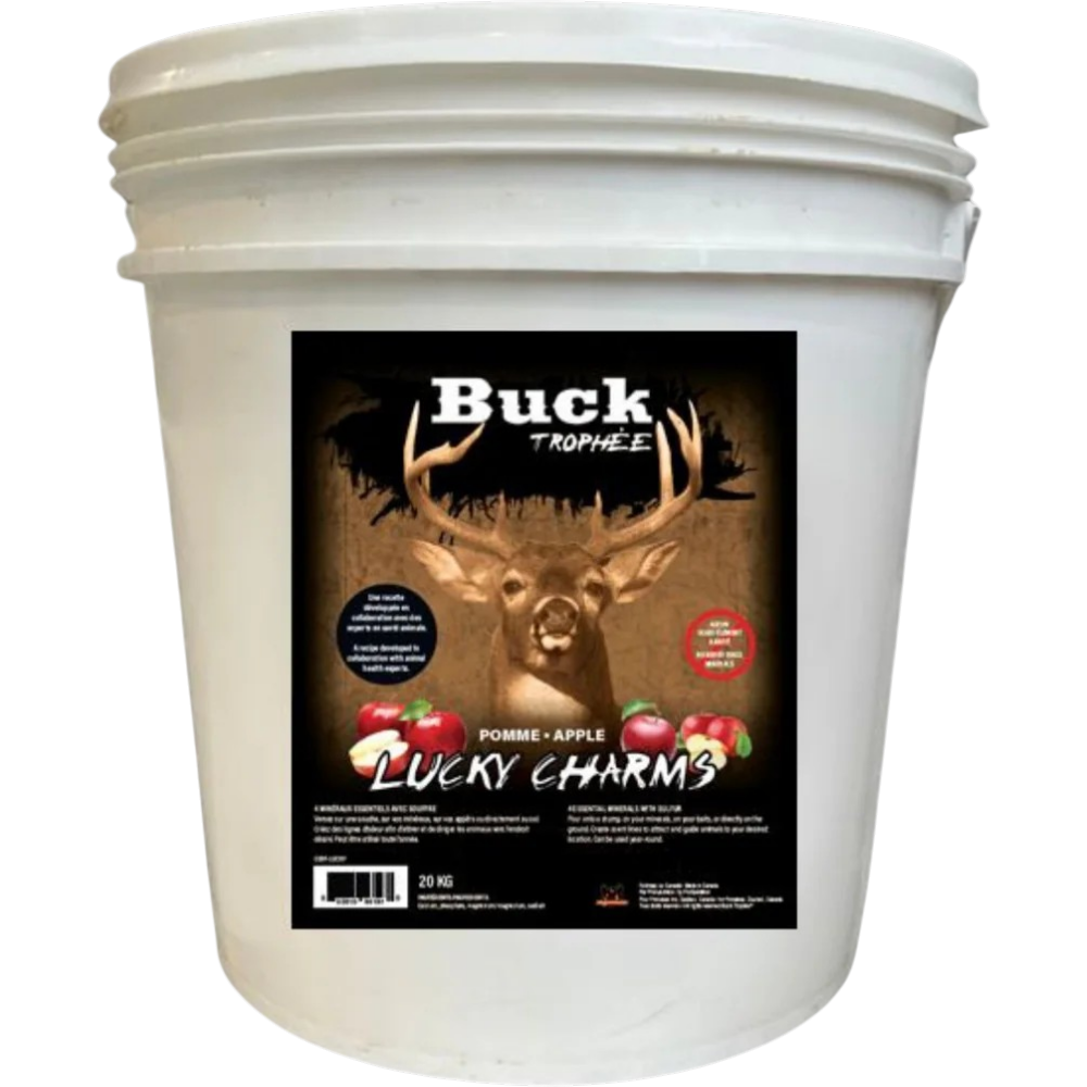 Chaudière De Minéraux "Luck Charms" Pour Chevreuil Par Buck Trophée