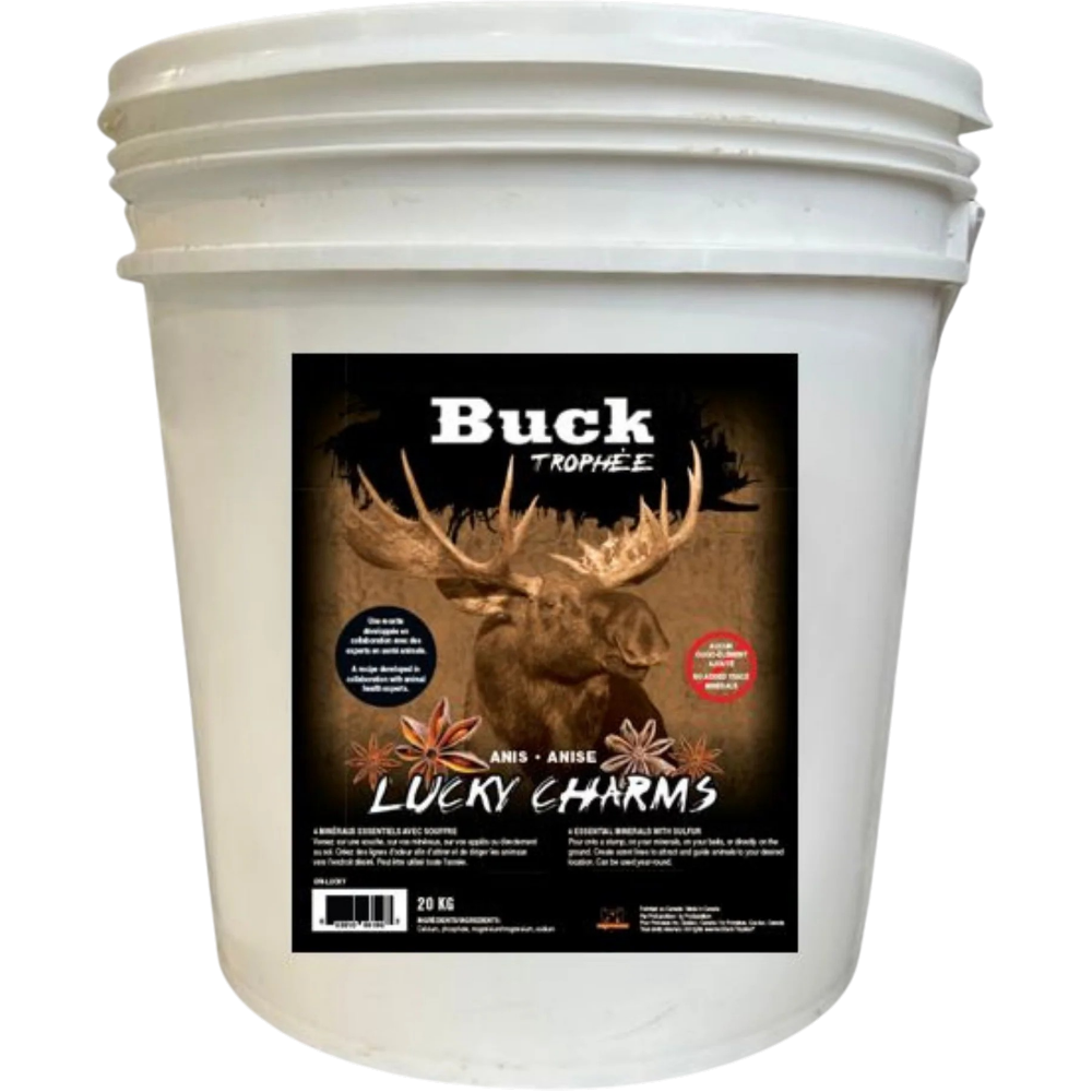 Chaudière De Minéraux  "Luck Charms" Pour Orignal Par Buck Trophée