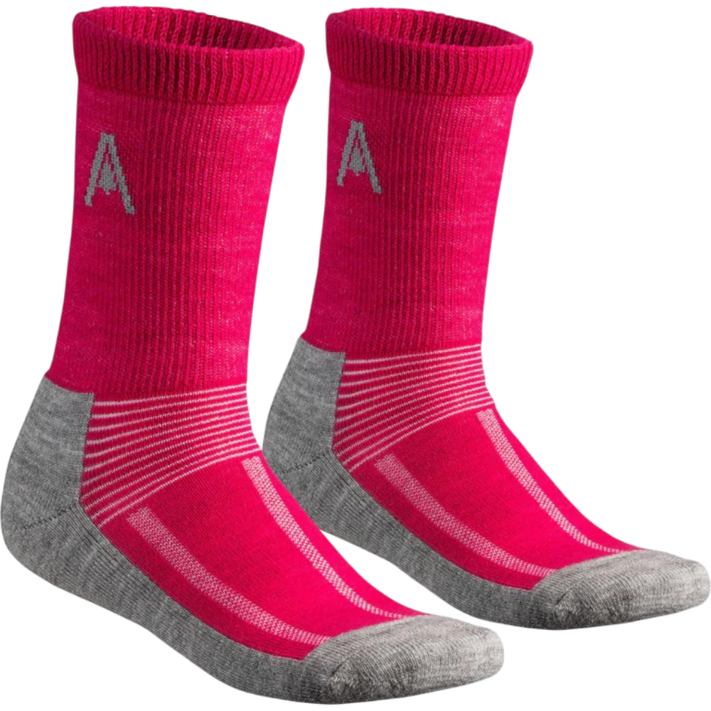 Chaussettes Light Hiker "Saint-Moritz" Fushia Unisexe Par Alper