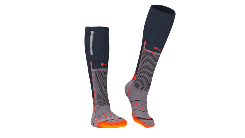 Chaussettes chauffantes laines mélangées unisexe Par Mobile Warming