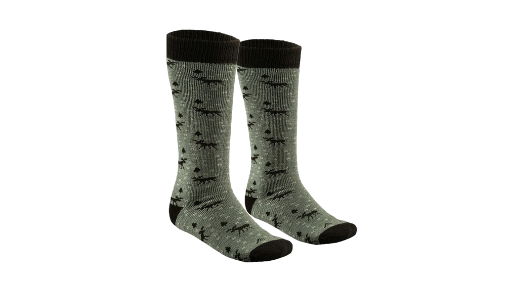 Chaussettes ''Lagrand'' de laine longue unisexe par Alper