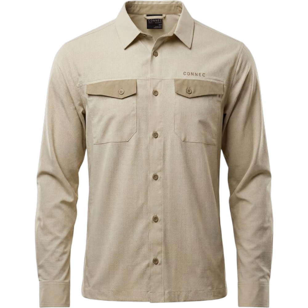 Chemise À Manches Longues "Mountain" Pour Homme Par Connec