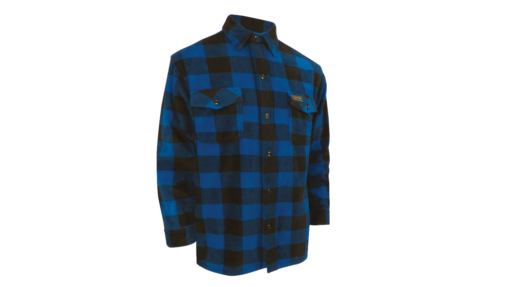 Chemise en polar Homme bleue par Jackfield