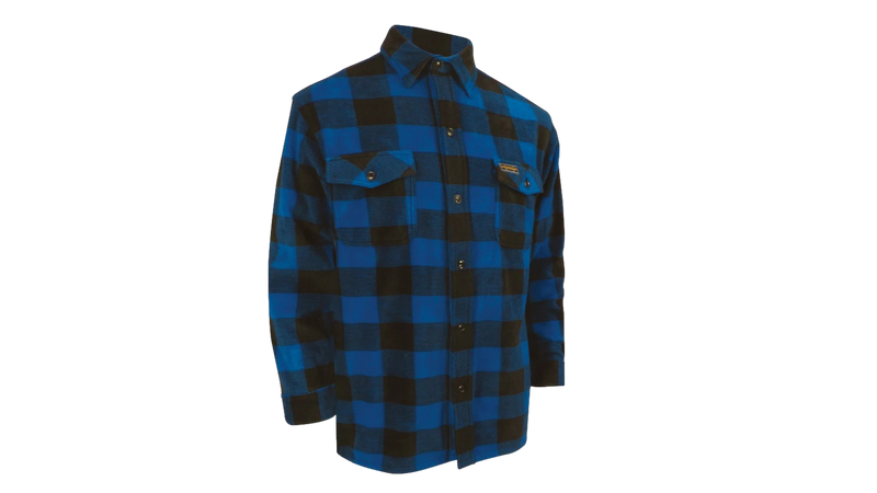 Chemise en polar Homme bleue par Jackfield