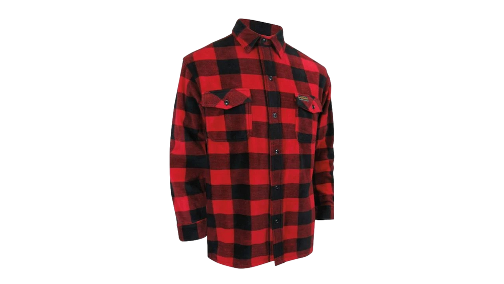 Chemise en polar Homme rouge par Jackfield