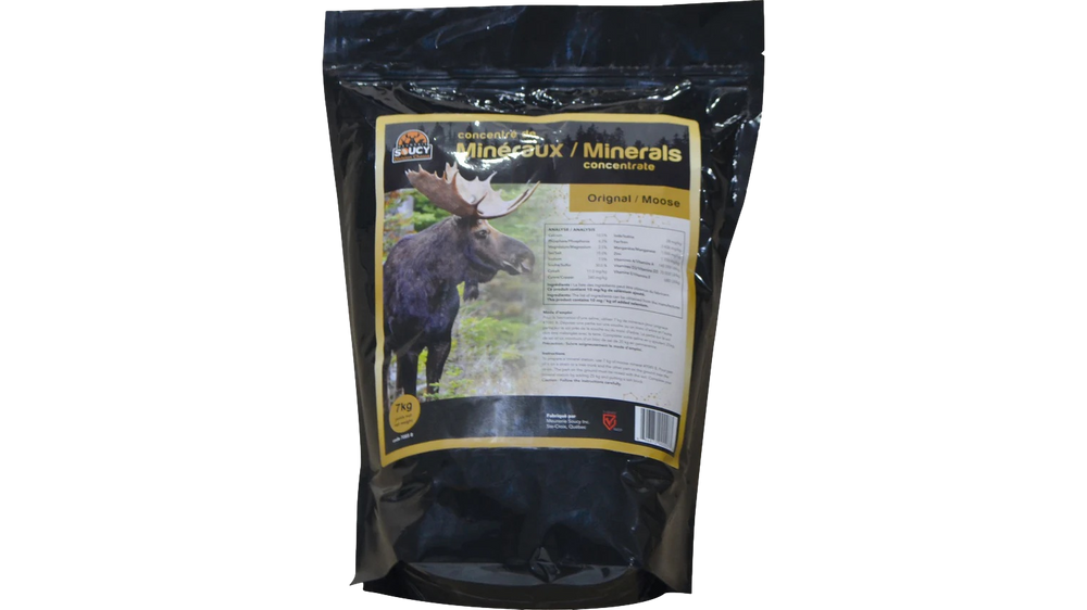 Concentré de minéraux pour orignaux - 7kg PAR MEUNERIE SOUCY