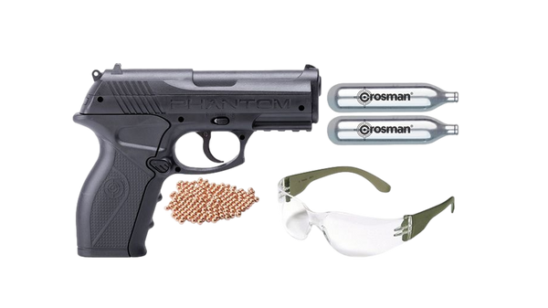 Pistolet BB au Co2 semi-automatique 480 fps Phantom par Crosman