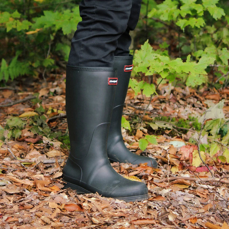 Bottes noires en caoutchouc et EVA