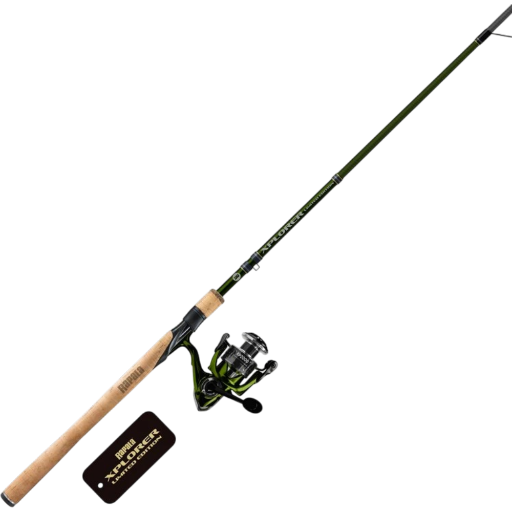 Ensemble Canne Et Moulinet À Lancer Léger "Xplorer" – 6'6” M Édition Limitée Par Rapala
