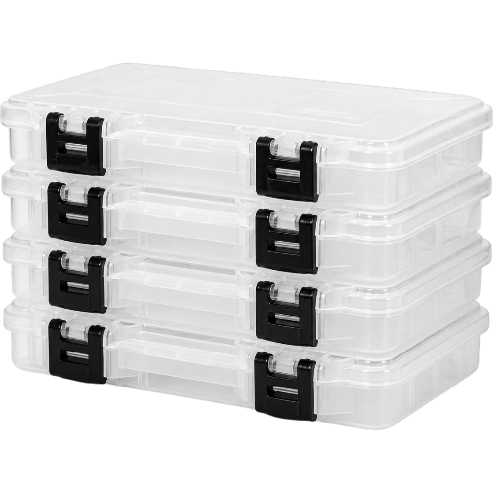 Ensemble De 4 Boîtes Utilitaires "StowAway® 3600 Classic" Par Plano