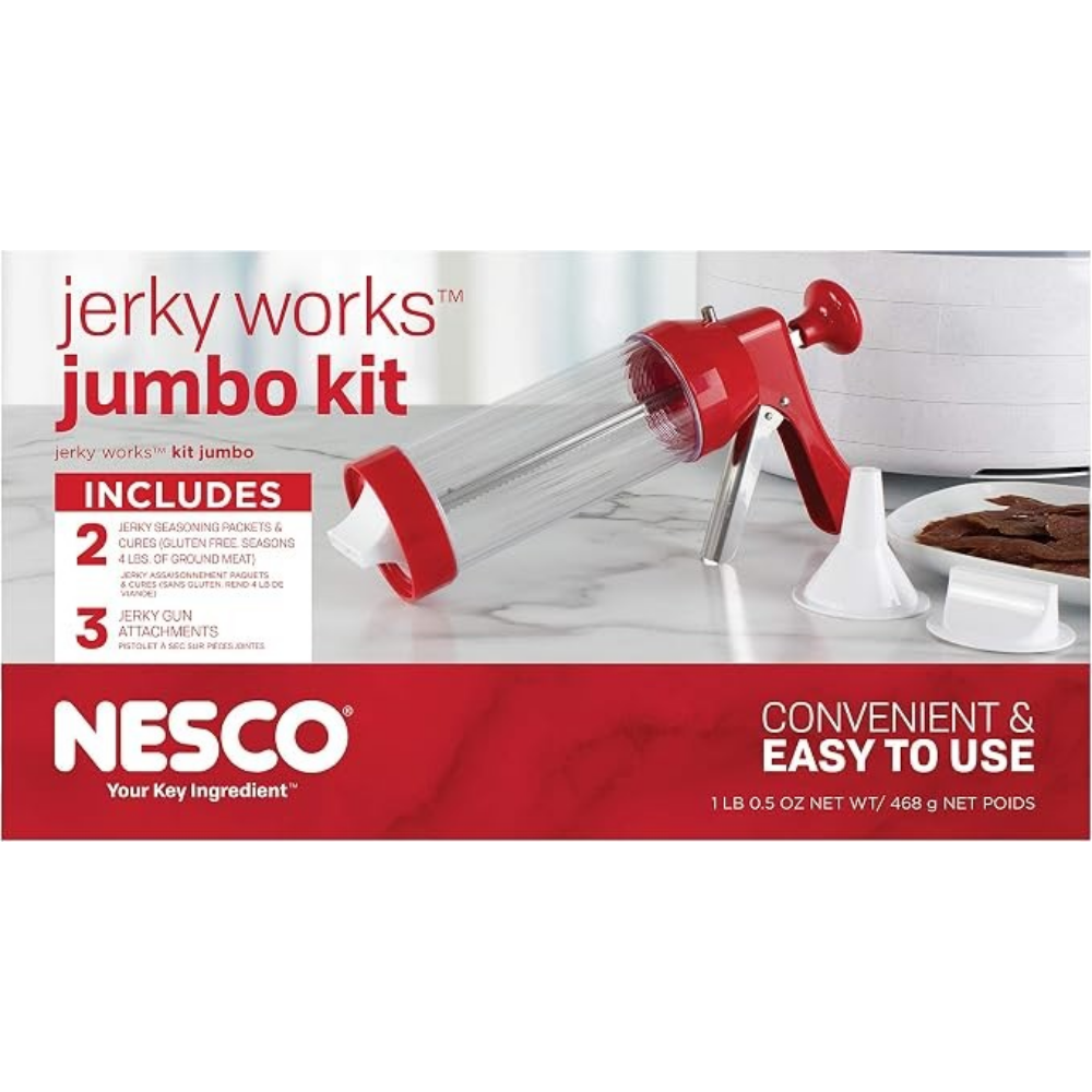 Ensemble De Fabrication De Jerky "Jumbo Kit BJX-5" À Saveur "Originale" – 4 LB Par Nesco
