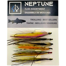 Ensemble De Mouches Pour La Traîne "Meilleurs Vendeurs"  Par Neptune