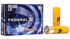 Munitions Power-Shok Sabot slug 2-3/4'' 20g Par Federal
