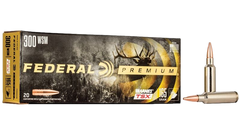 Munitions cal.300WSM 165gr barnes TSX Federal